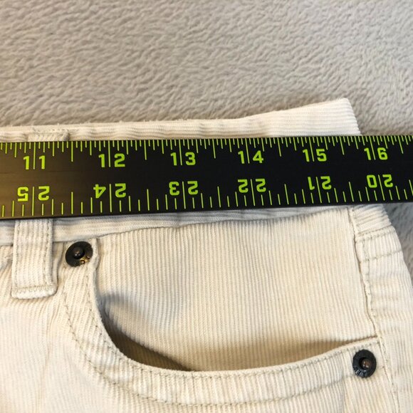 J.Crew Womens Pants Size 8S Bootcut Corduroy Classic Casual Ankle Y2K White - Picture 5 of 8